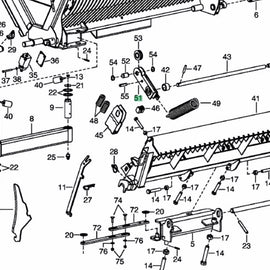 540410450 Knife lever