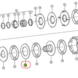 0009207000  Clutch washer