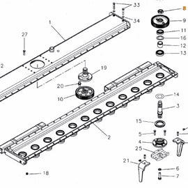 MA44000106 Rotor locknut