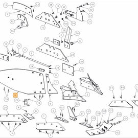 KK073291 Mouldboard 14" - 20" Left hand