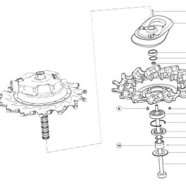 0002157680S Center  Rotor Bearing