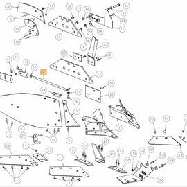 KK073831R Mouldboard stay