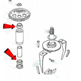 CB027 Rotor Bearing