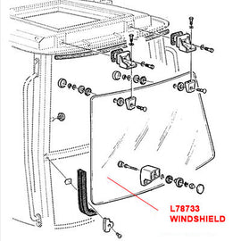 L78733 Front Windscreen