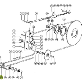 0007535340S Reel Drive Sprocket Drive