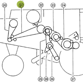 0006679740S V-BELT Front feed Rake