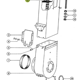 0007359160S Grain Elevator Chain