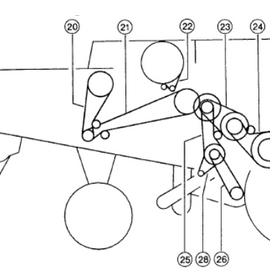 0006675601S Compressor belt