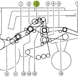 0006676810S V-Belt Grain Tank Unloading