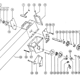 0006424920S Roller Chain emptying of grain tank