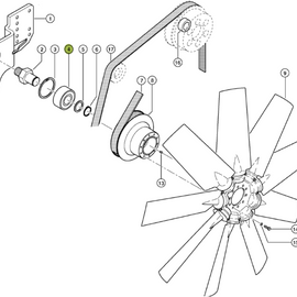 0002159600S Fan Drive Bearing