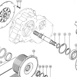 0006647120 Main Drive Clutch Disc