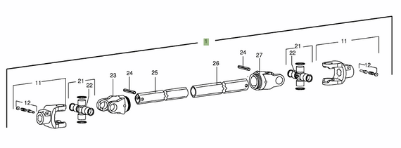 9550090 PTO Shaft