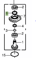 936049 Hub seal