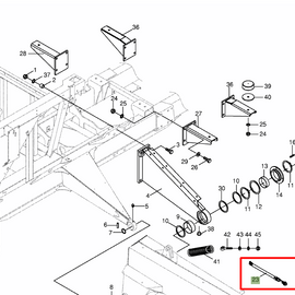 3023211 Side mowers position sensor