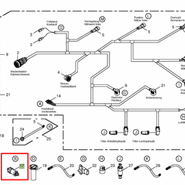 3024731 High Pressure Sensor