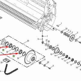 9303580 Deep grooved ball bearing