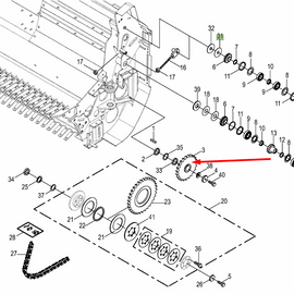 2270271 Chain Sprocket (23 tooth)