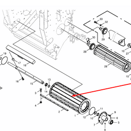 200259671 bottom feed roller