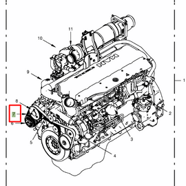 270055330 Alternator Belt