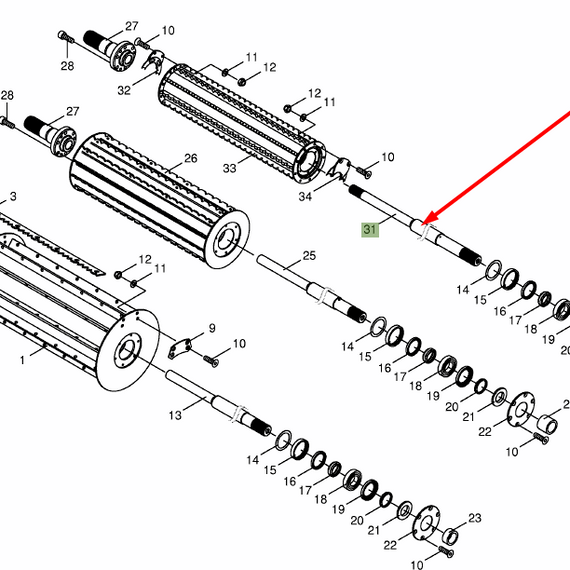 200260710 Axle