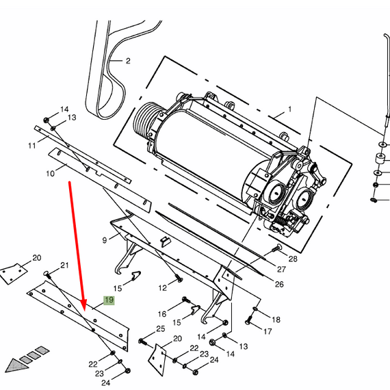 200242700 Wear Plate