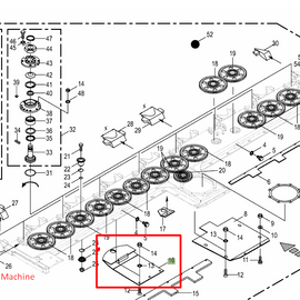 200381860 Mower Skid