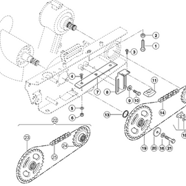 0002147970 Auger Chain ( high speed)