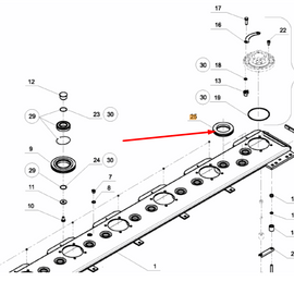 KT55642100 Gear Wheel Z =32