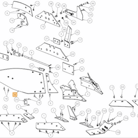 KK073287 No8 Bodies LH Mouldboard 14" - 18"