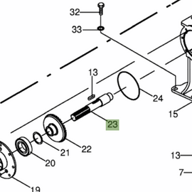 2530631 Drive Shaft  Suitable for Easycut 280/320