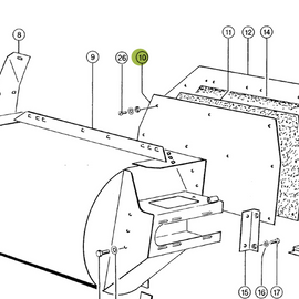 0000762023S Blower Wear Plate